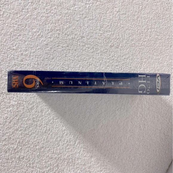 Vintage  VCI Platinum T120 HG 6Hr Blank VHS Tape - Picture 4 of 8